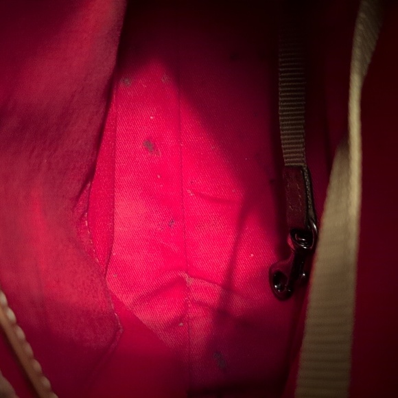 Dooney & Bourke Brown and Tan Leather Crossbody Bag - Picture 9 of 12